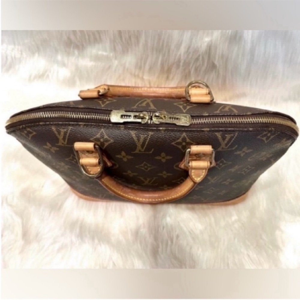 Louis Vuitton Alma PM Handbag Bag Tote Boston Bag - Picture 7 of 14